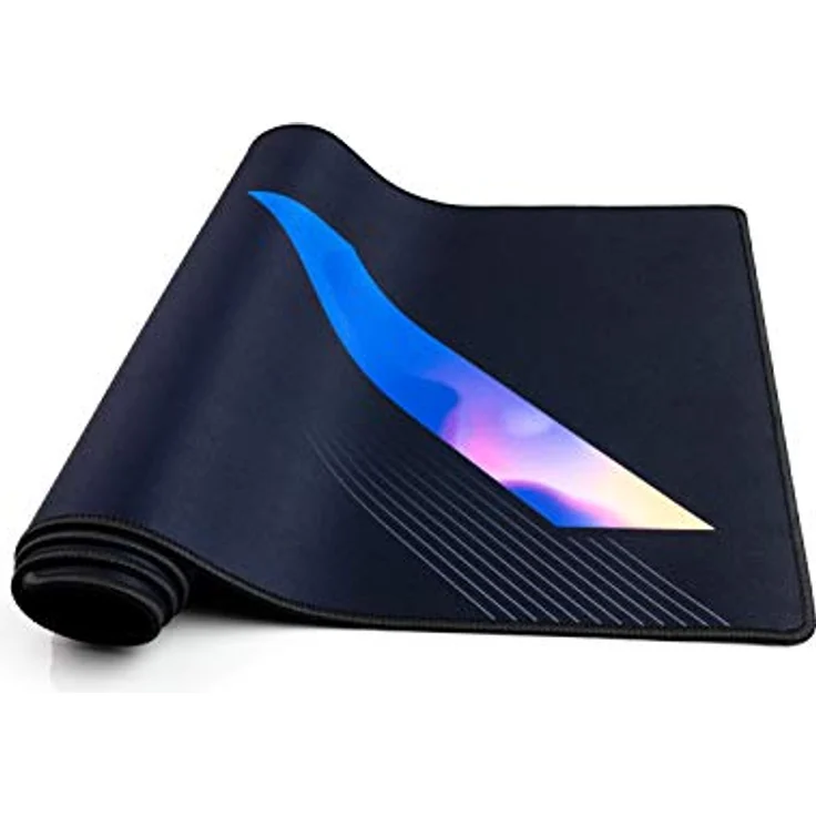 Roccat Sense Vital Force Hybrid XXL Gaming Mauspad - Höchstmaß an Präzision, extra stark vernähter Rand, gummierte Unterseite, hochwertiges Material (850 mm x 330 mm x 2 mm), Schwarz – Bild 4