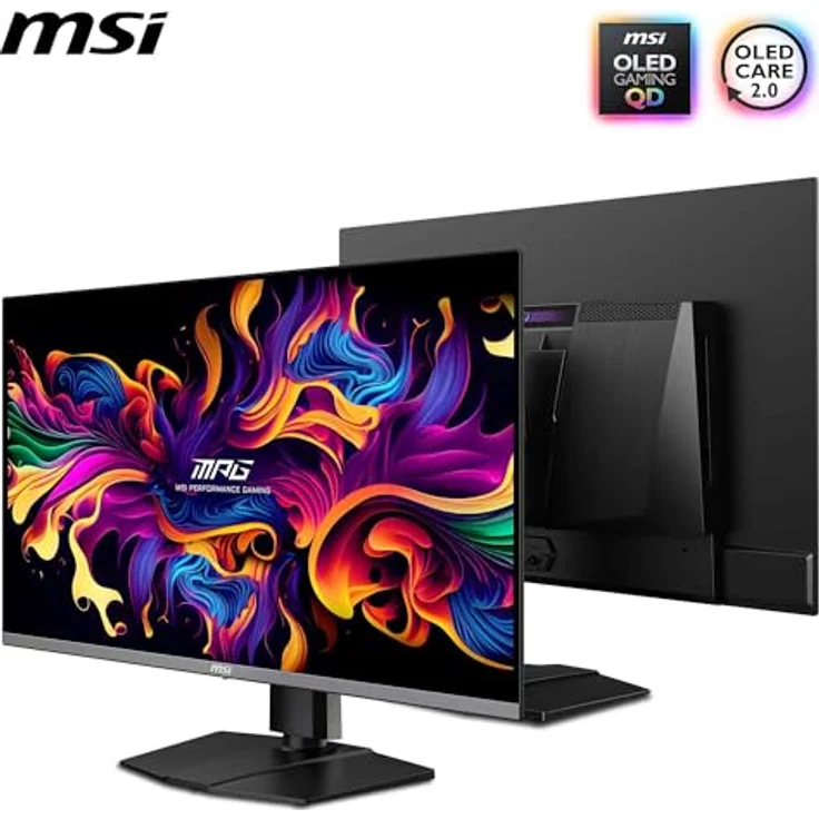 MSI MPG 322URXDE QD-OLED, 32 Zoll 4K Gaming Monitor mit Quantum Dot Technologie – Bild 3
