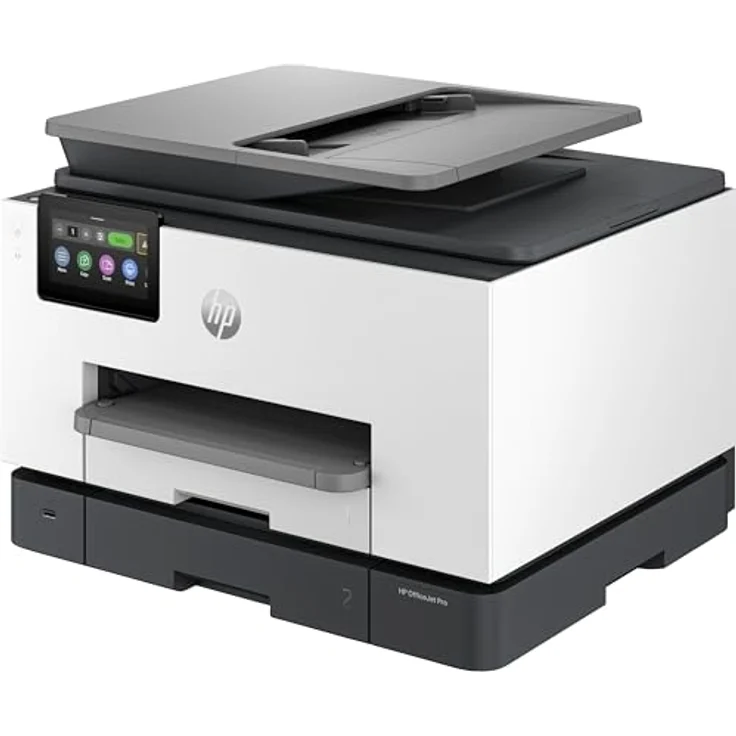 HP OfficeJet Pro 9132e Multifunktionsdrucker, 3 Monate gratis drucken mit HP Instant Ink inklusive, HP+, Drucker, Scanner, Kopierer, Fax, WLAN, LAN, Duplex, Airprint, Grau-Weiß – Bild 4