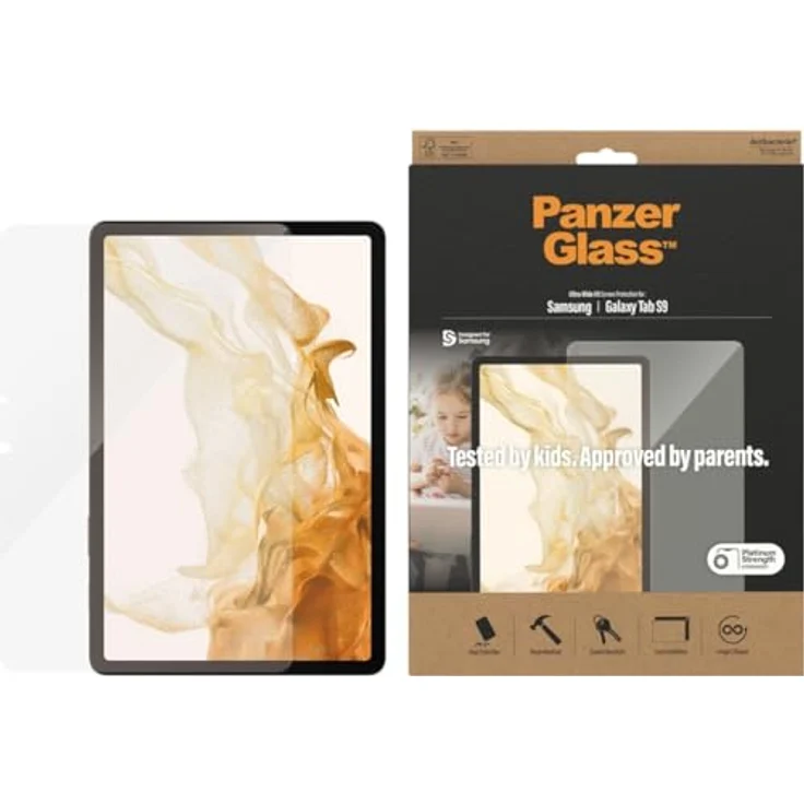 Panzer Glass PanzerGlass Displayschutz transparent Samsung Galaxy Tab S9 BRANDNEU – Bild 2