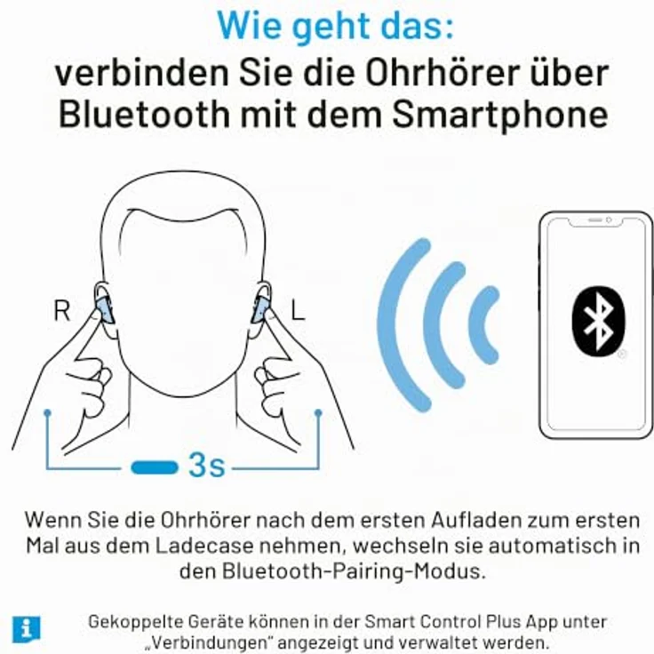 SENNHEISER Momentum True Wireless 5, In-ear Kopfhörer mit Geräuschunterdrückung, 40 Stunden Akkulaufzeit, Bluetooth Copper – Bild 10
