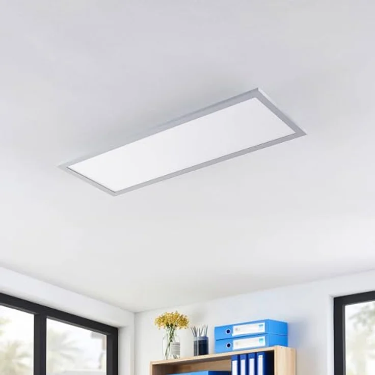 Arcchio PRIOS LED Panel 'Gelora' (Modern) in Weiß für Küche (1 flammig) - Energiesparende Deckenlampe mit Leuchtmittel, hochwertige Qualitätslampe – Bild 4