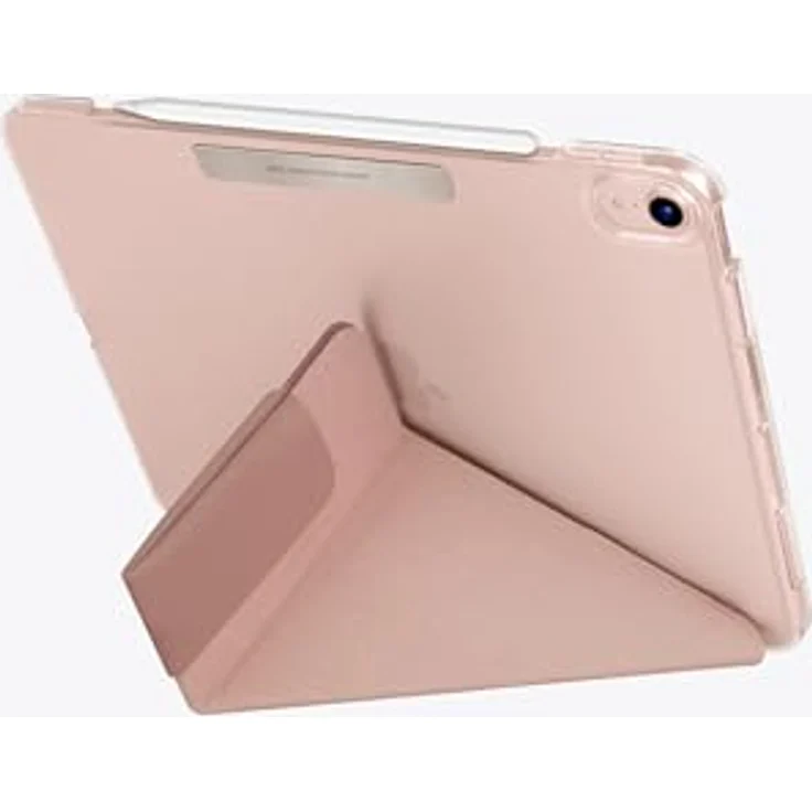 UNIQ Movierte antimikrobielle Schutzhülle für iPad Air 10,9 Zoll (2022/20), kratzfest, pink – Bild 1