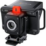 Blackmagic Design Studio Camera 4K Plus G2, Kompakte Schulterkamera mit 13 Blendenstufen Dynamikumfang, ISO bis 25.600, USB-C-Aufzeichnung, schwarz