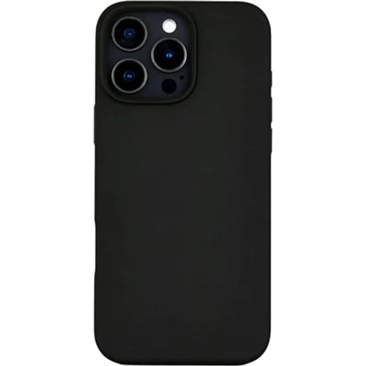 JT Berlin Steglitz Silikon-Case kompatibel mit Apple iPhone 16 Pro Max Hülle (Wireless Charging / magnetisches Aufladen kompatibel, Microfaser Innenfutter) schwarz – Bild 2