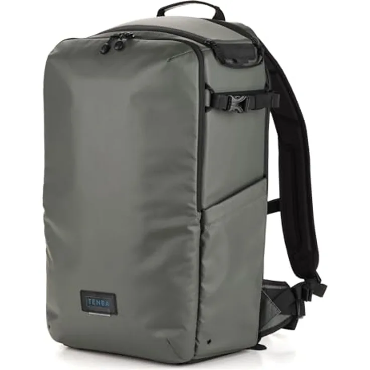 Tenba Solstice V2 24L Fotorucksack, Kameratasche für 1-2 Kameras und 7-9 Objektive, grau mit Laptopfach und Wetterhaube