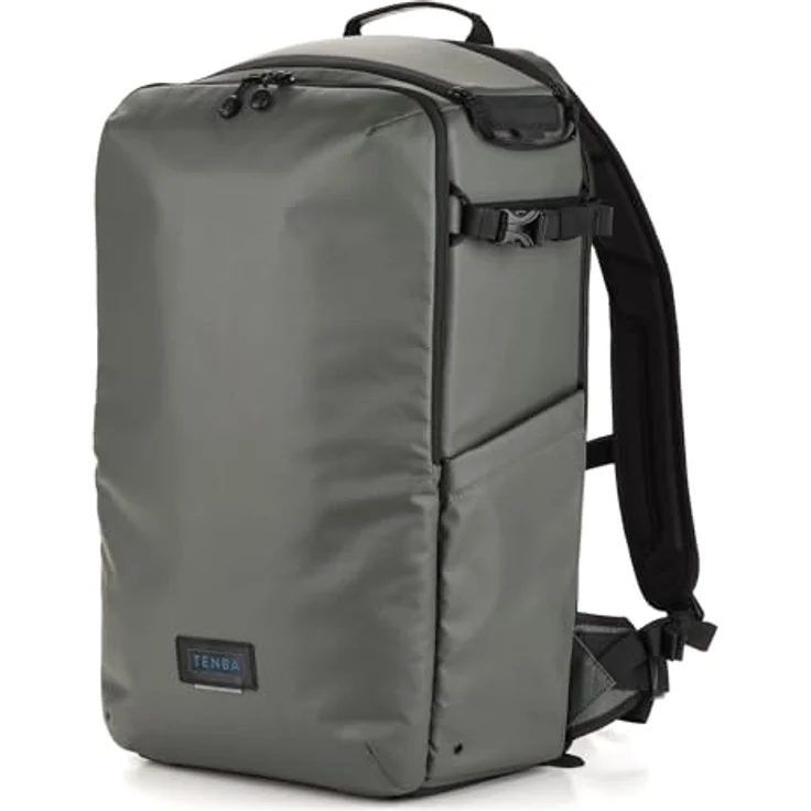 Tenba Solstice V2 24L Fotorucksack, Kameratasche für 1-2 Kameras und 7-9 Objektive, grau mit Laptopfach und Wetterhaube – Bild 1