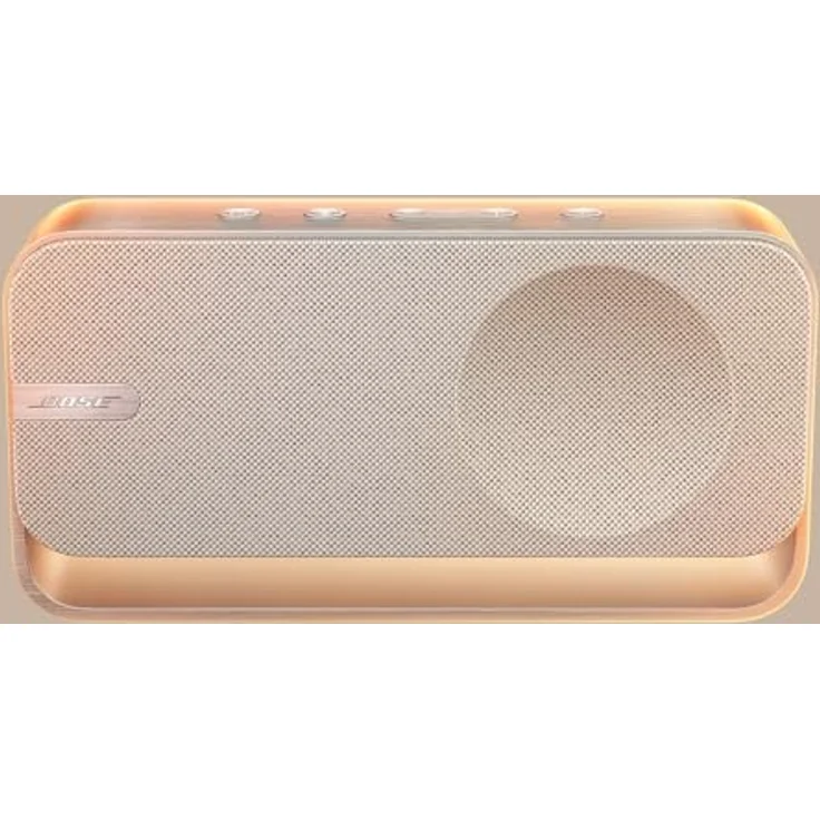 Bose SoundLink Home Lautsprecher, tragbarer Bluetooth-Regal-Lautsprecher mit bis zu 9 Stunden Akkulaufzeit, Helles Silber – Bild 3