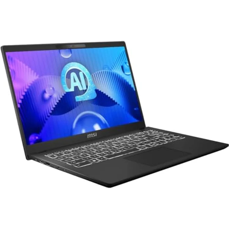 MSI Modern 15 H AI C1MG-081-15,6" Laptop mit Intel Core Ultra 7 155H, 16GB DDR5 RAM, 512GB SSD, Windows 11 Home – Bild 3