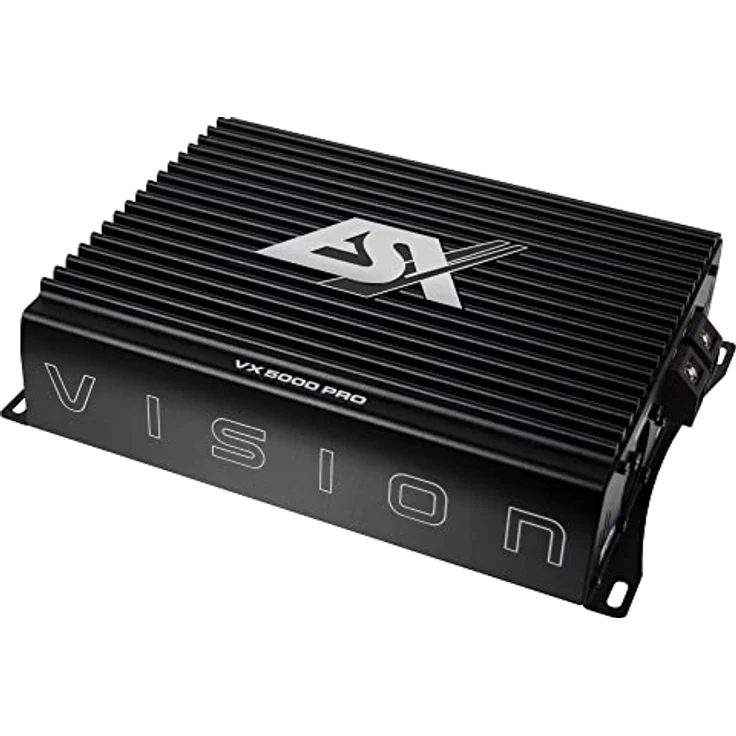 ESX VX5000 PRO Mono Ultra Class D Digital Verstärker, 5000 Watt RMS, hocheffizient, mit variabel einstellbarem Bass Boost und zwei Cinch-Eingängen – Bild 4
