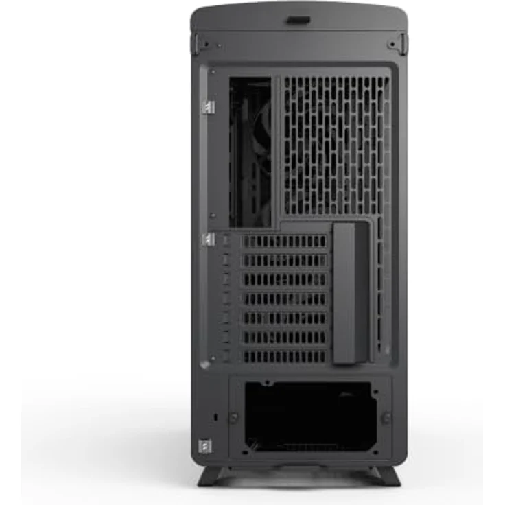 Fractal Design Summit Ambience Blackout TG, PC-Gehäuse für ATX und eATX Mainboards, 7 Lüfterplätze, schwarz – Bild 4