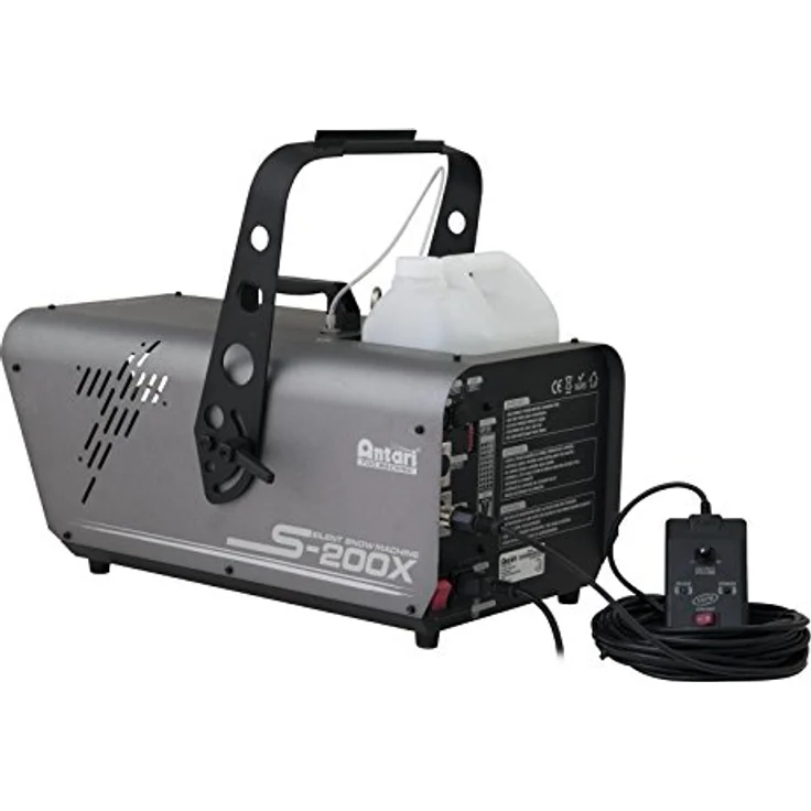 Antari S200X, geräuscharme Schneemaschine mit 180 L/min Ausstoßvolumen, 5 L Tank und DMX-Schnittstelle – Bild 2
