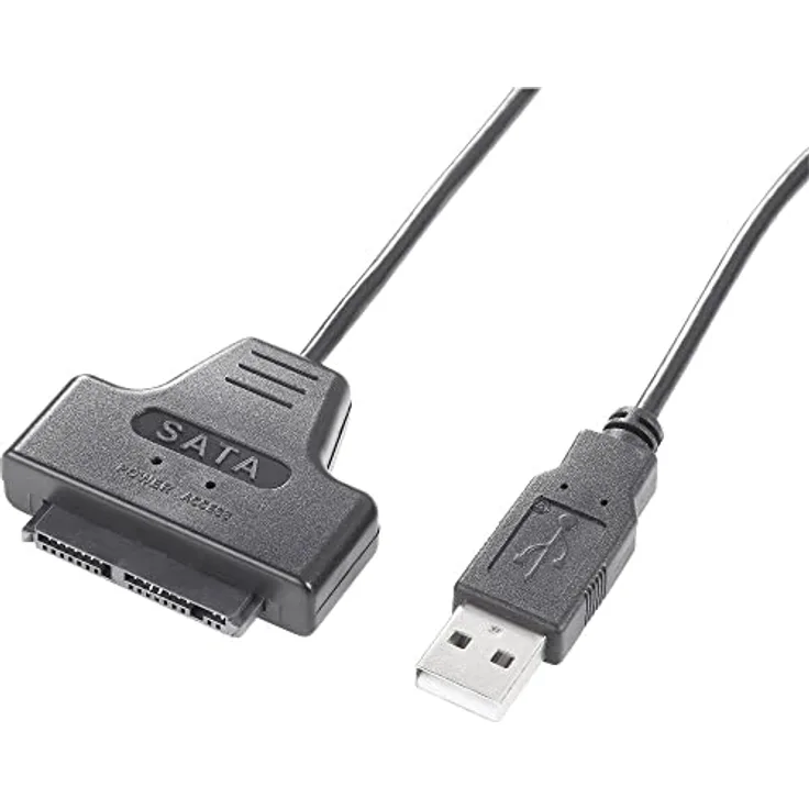 Renkforce USB 2.0 Adapterkabel [1x USB 2.0 Stecker A - 1x Micro-SATA-Kombi-Stecker 7+9pol.]