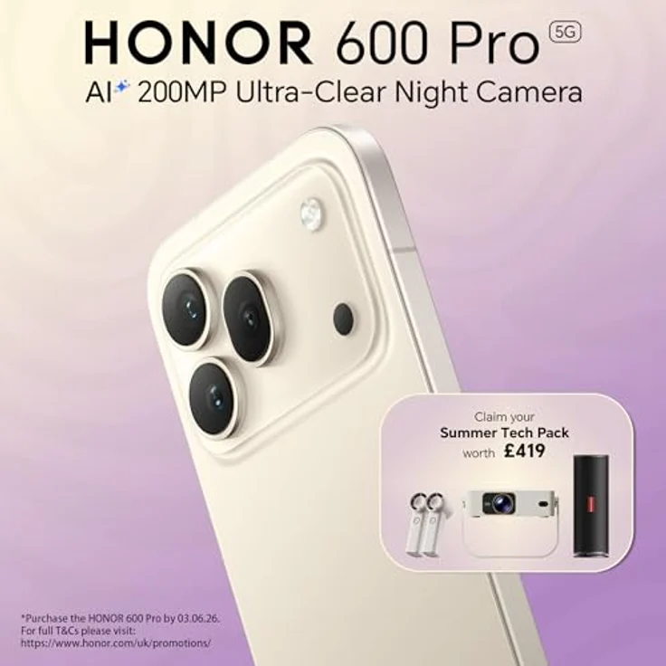 Honor 600 Pro 5G Dual Sim 12GB RAM 512GB - Forest Green (512 GB, Forest Green, Gold, Golden white, Weiss, 6.57", Dual SIM, 5G), Smartphone, Grün, Gold, Weiss – Bild 2