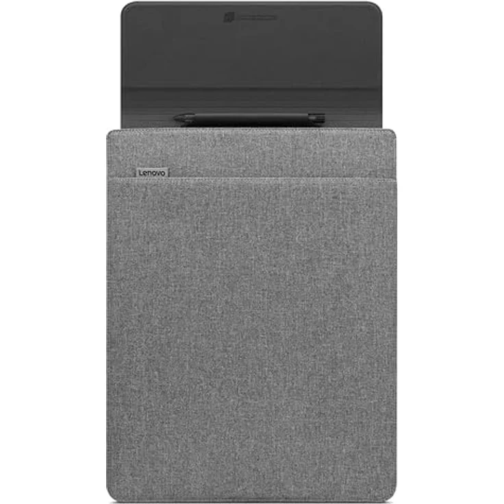 Lenovo Yoga Laptophülle|16 Zoll|Magnetverschluss|schlank & leicht, aus recycelten Materialien|Separates Zubehörfach|grau – Bild 3