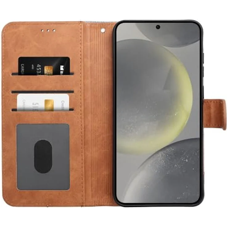 COFI 1453 Jeans-Buch-Handyhülle für Samsung Galaxy A36 5G, praktische Taschen und sicherer Verschluss, Blau – Bild 5