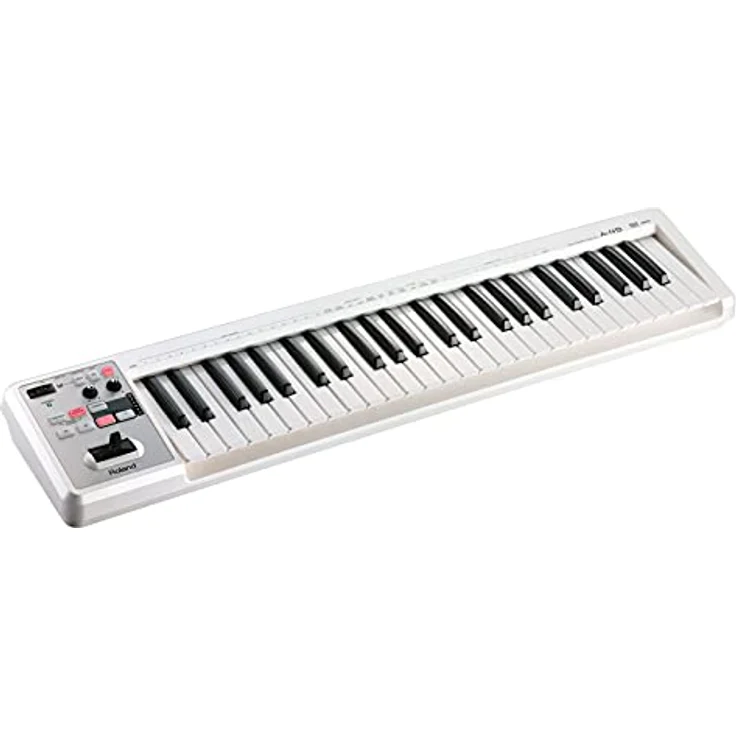 Roland A49 MIDI-Keyboard Weiss + keepdrum MIDI-Kabel 2m – Bild 3