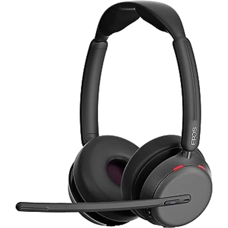 EPOS Impact 1061T ANC, Beidseitiges Bluetooth-Headset Additive Hybrid Active Noise Cancellation (ANC), INCL. Kontaktl – Bild 1