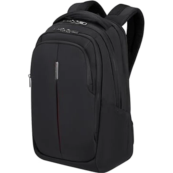 Samsonite Guardit 3.0, Laptoprucksack für 15.6 Zoll Laptops, 22.5 L, schwarz, wasserabweisend mit 3D-Mesh-Rückenpanel und Recyclingmaterial – Bild 1