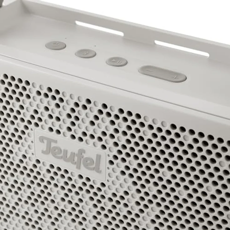 Teufel Mynd 50 % recyceltem Kunststoff wasserdicht Bluetooth tragbarer Speaker warm white – Bild 4