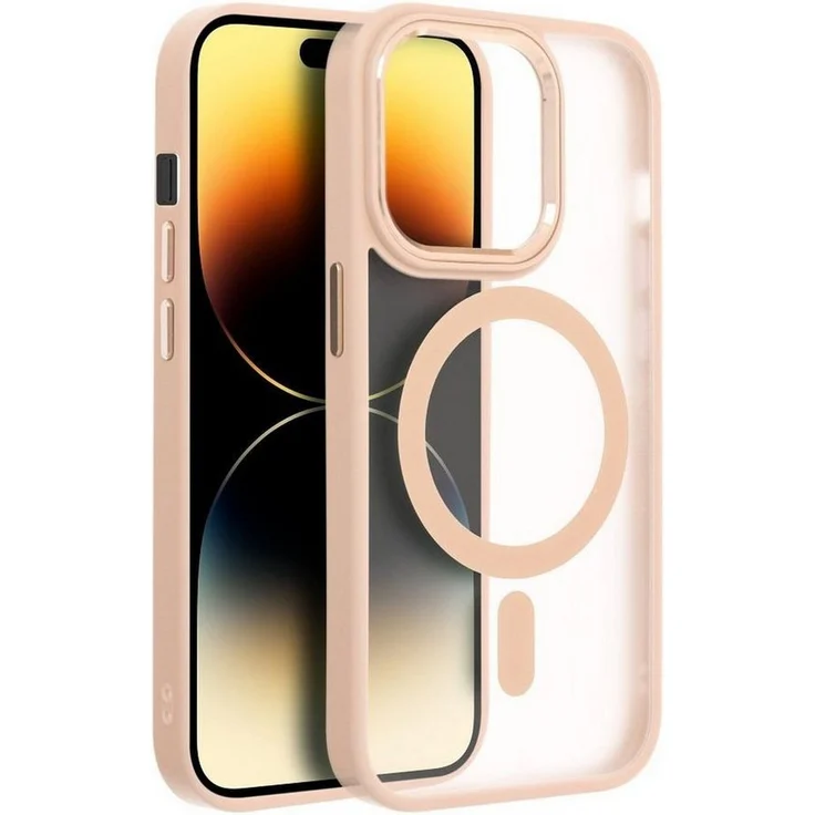 cofi1453 Bumper Matte MagSafe Cover Hülle für iPhone 15 Serie, transparenter Schutz mit MagSafe-Technologie - Preisvergleich
