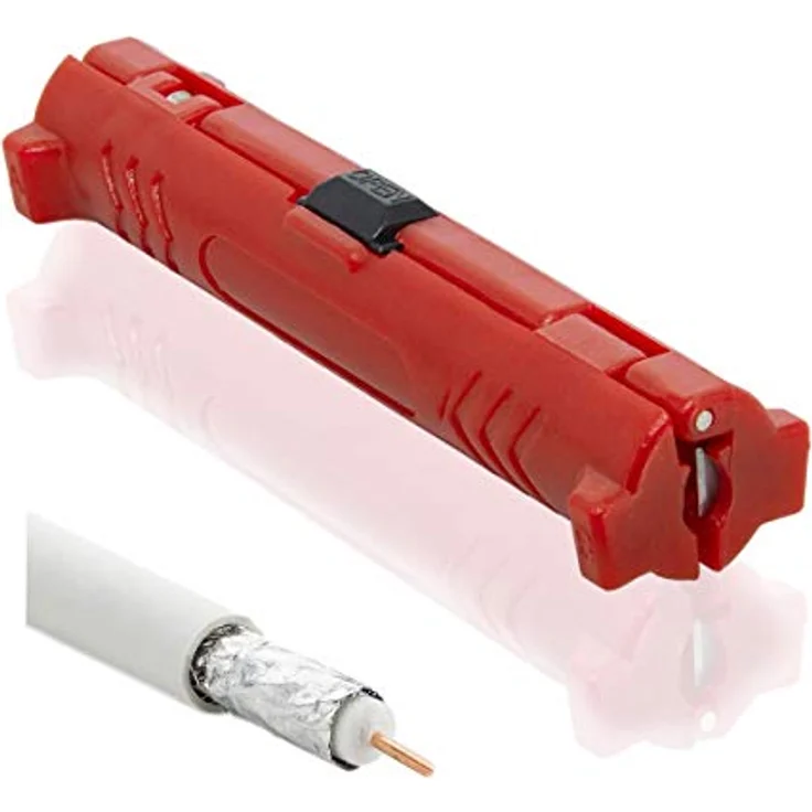 Premium X Multischalter Set PXMS 9-8, 8-fach Signalverteiler für 2 Satelliten mit Abisolier-Werkzeug und Netzteil – Bild 4