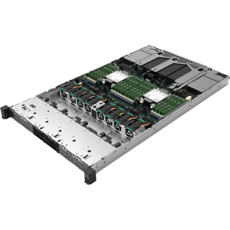 Intel Serverbarebone M50CYP1UR204, Rack-Montage 1U mit integrierter Grafik, 2x LGA 4189, bis zu 12 TB RAM, Hot-Swap für 4x 2.5" Laufwerke, RAID-Unterstützung