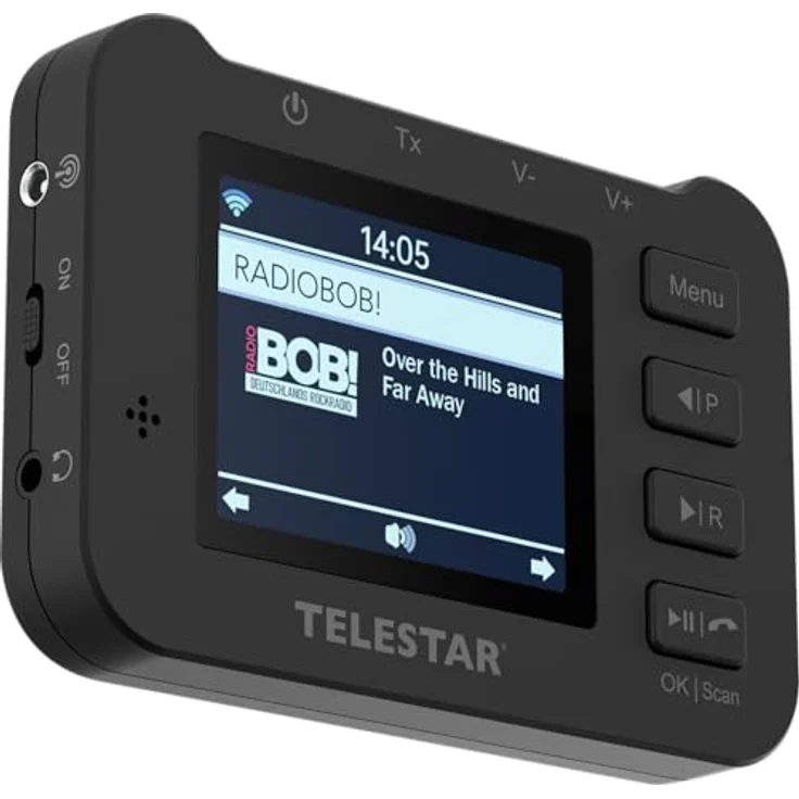 Telestar TOP CAR 2, DAB+/FM Bluetooth-Autoradio mit MP3-Wiedergabe, 6,1 cm LCD, Schwarz – Bild 1