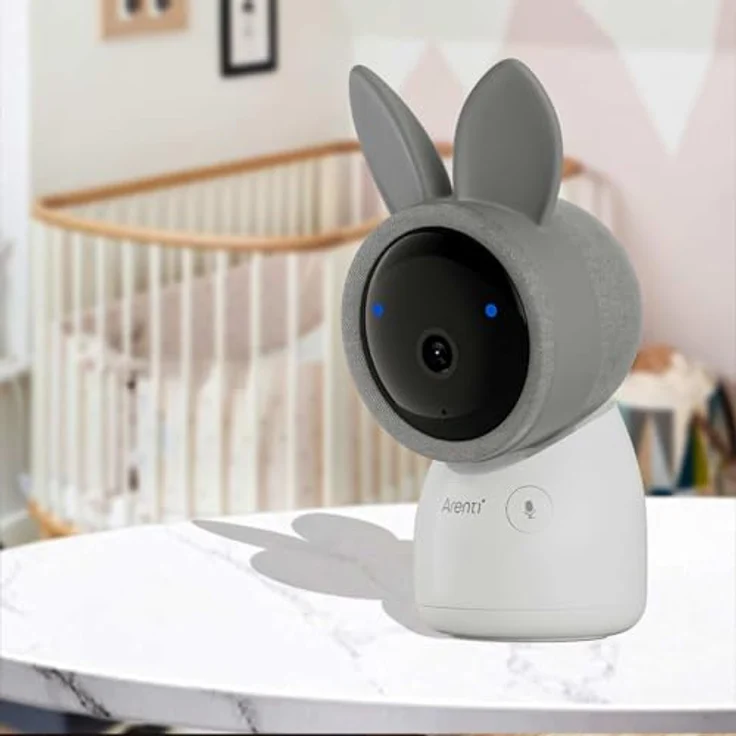 Arenti AINanny A4 Kit Plus, 4 MP Video-Babyphone mit 5 Zoll LCD-Bildschirm, Schwenk- und Neigefunktion, Auto-Tracking, inkl. Nachtsicht und Zwei-Wege-Audio – Bild 3