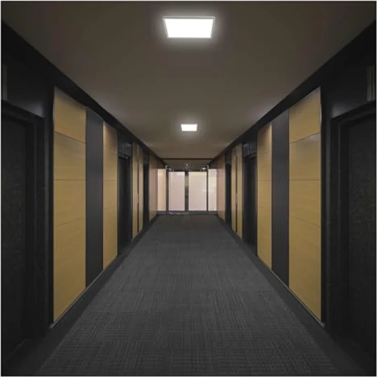 EMOS LED-Wand-/Deckenleuchte FLORI, quadratisch - neutralweiß 4000 K - 1800 lm - 18 W - 25 000 Std. - 110° Abstrahlwinkel - für Innenbereich - 29,3x29,3 cm - weiß – Bild 5
