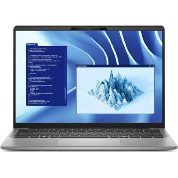 Dell Latitude 7455 - Snapdragon X Plus X1P-64-100 - Win 11 Pro - Qualcomm Adreno - 16 GB RAM - 512 GB SSD NVMe, TLC - 14" IPS Touchscreen 2560 x 1600 (QHD+) - Wi-Fi 7 - Grau – Bild 2