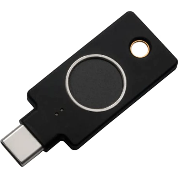 Yubico YubiKey Bio - FIDO Edition, USB C – Bild 1