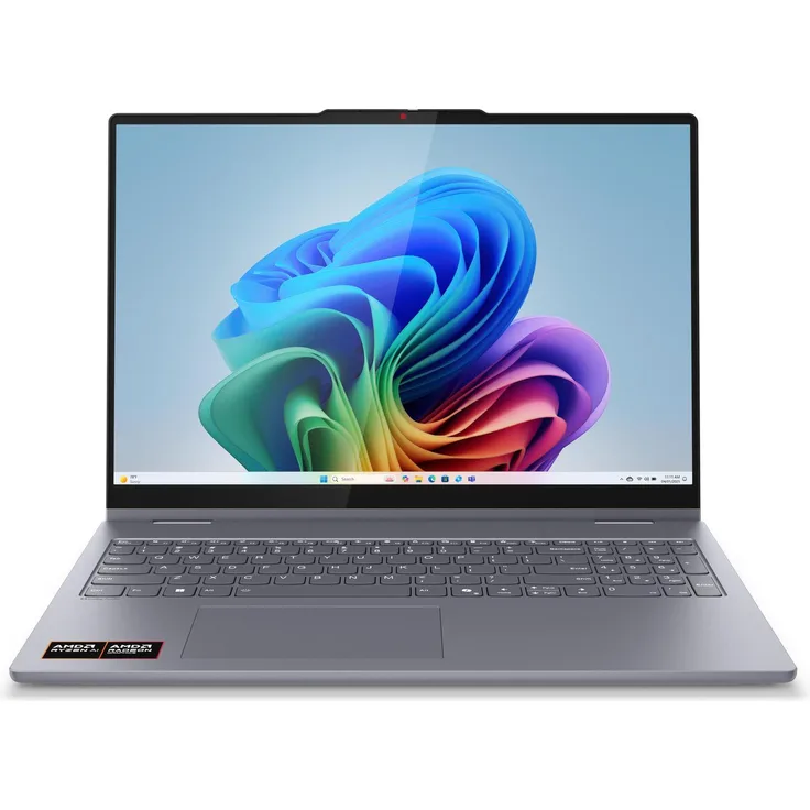 Lenovo IdeaPad 5 16AKP10, 16" 2-in-1 Notebook mit AMD Ryzen AI 5 340, 16 GB RAM, 1 TB SSD, Touchscreen, Grau