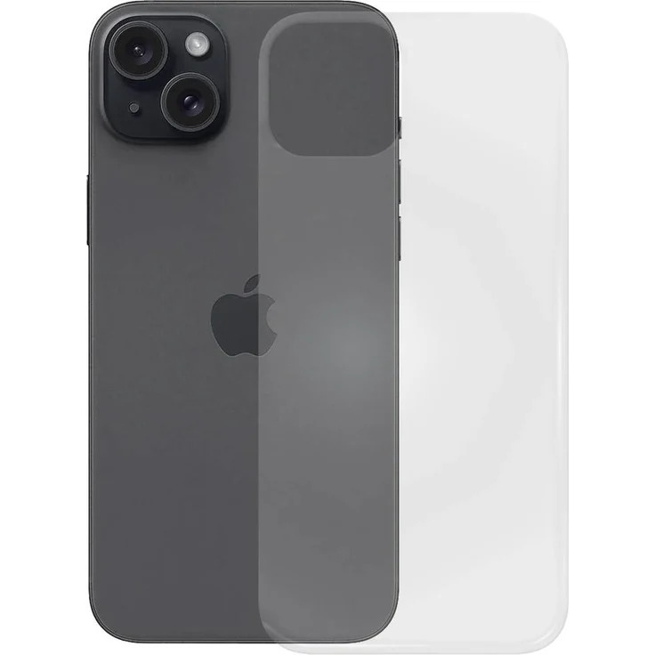 Pedea 50160966 Backcover für Apple iPhone 15, Transparent, schlankes Design mit Kratz- und Stoßschutz
