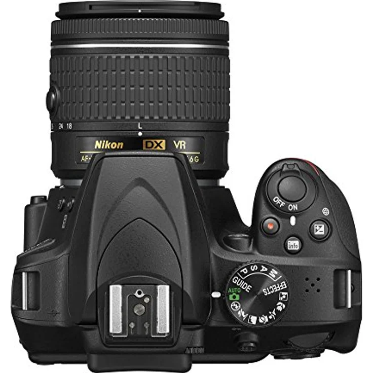 Nikon D3400, digitale Spiegelreflexkamera mit 24.2 MP und 18-55 mm Objektiv, schwarz – Bild 3