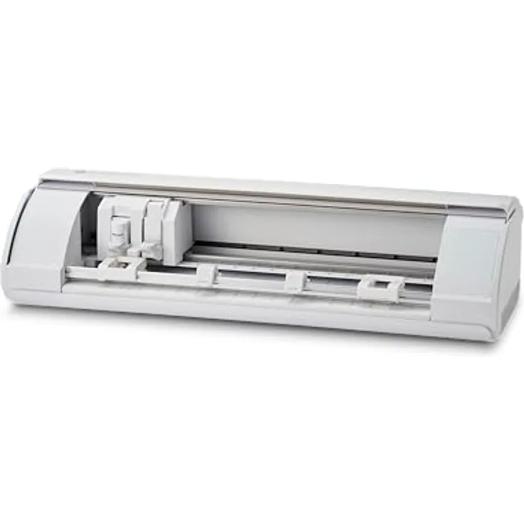 Silhouette CAMEO 5 Kreativplotter, Schneideplotter Weiß mit 2 Werkzeugköpfen und präziser Path-Technologie, 30,5 cm