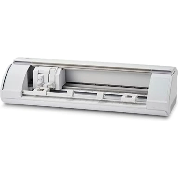 Silhouette CAMEO 5 Kreativplotter, Schneideplotter Weiß mit 2 Werkzeugköpfen und präziser Path-Technologie, 30,5 cm – Bild 1