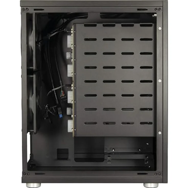 Inter-Tech NAS-8 PC Gehäuse für bis zu 8 Laufwerke (12Gb/s), mit 2x 12G Backplane, blau – Bild 4