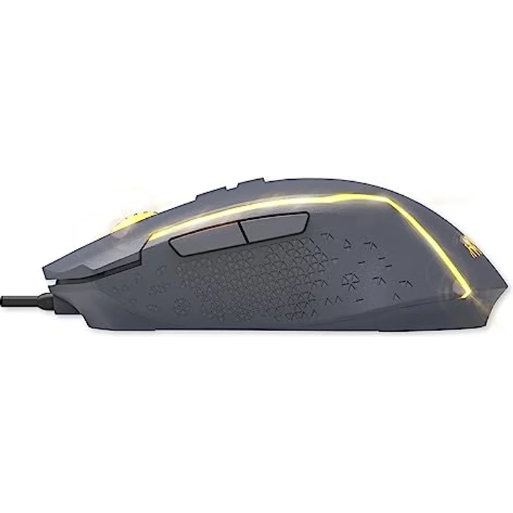 Freaks and Geeks Wizarding World Hogwarts Legacy Pack, Tastatur und Maus mit gelber Hintergrundbeleuchtung, Schwarz (USB, PC), halbmechanisch, 105 Tasten, bis zu 8000 DPI – Bild 4