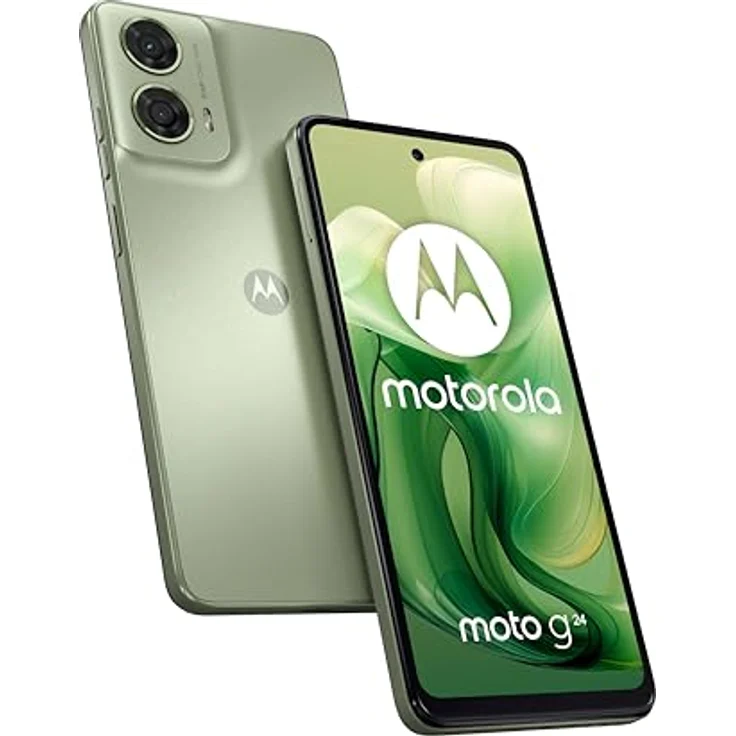 Motorola Moto G24 128GB/4GB RAM Dual-SIM ice-green – Bild 1