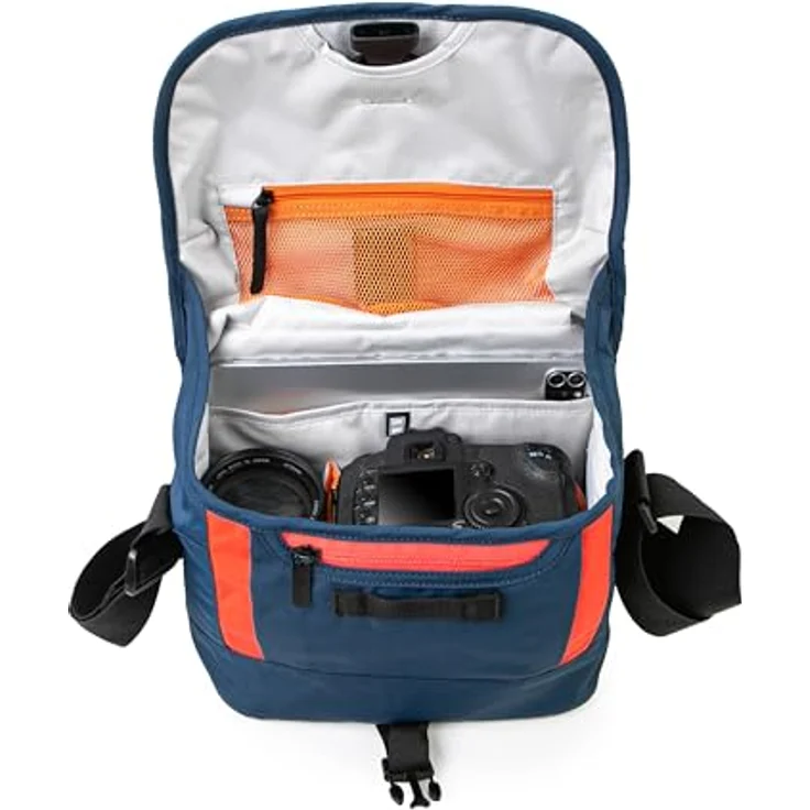 Crumpler Track Shot Camera Sling 3800, Marineblau, Kameratasche mit 11" Tabletfach, Wasserabweisend, 5 Liter – Bild 2