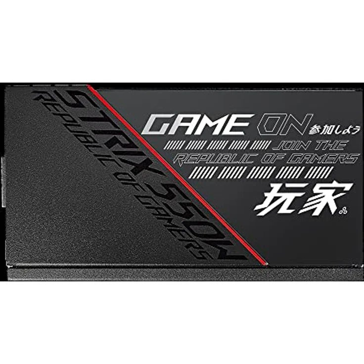 ASUS ROG Strix 550G Netzteil (550 Watt, 80 Plus Gold, 0dB-Kühlung) – Bild 4