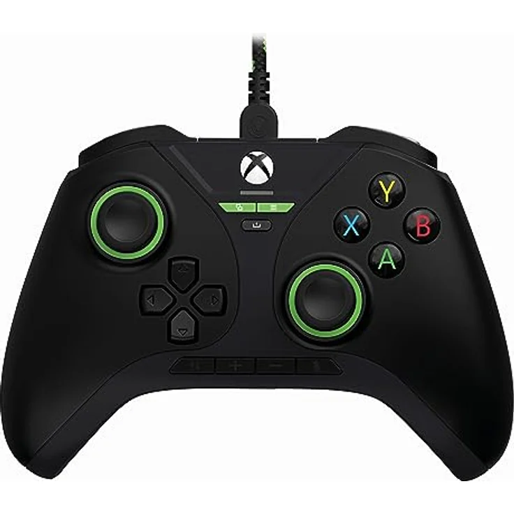 Snakebyte GAMEPAD PRO X - schwarz - Offiziell lizensierter, kabelgebundener Xbox & PC Controller |volle Präzision durch Hall-Effect Sensoren | Audio-Panel | belegbare Zusatztasten | Trigger-Stops – Bild 1