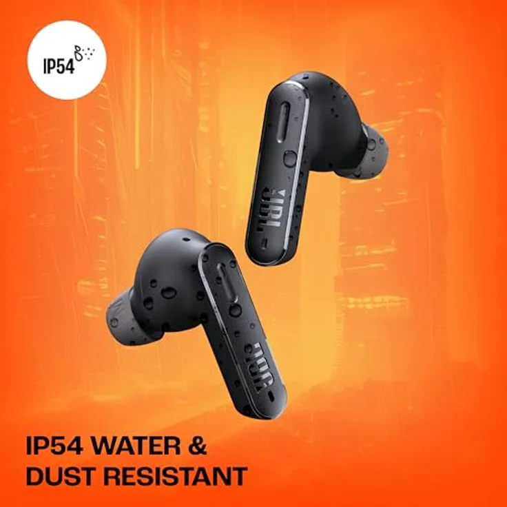 JBL Tune 245NC TWS wireless In-Ear-Kopfhörer mit Active Noise Cancelling (ANC) und Freisprechfunktion, schwarz – Bild 9