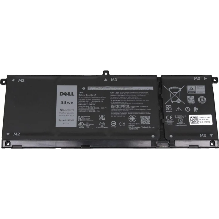 Dell Batterie 53WHR 4 Cell Lithium Ion 451-BCQD, 3360 mAh, 15 V
