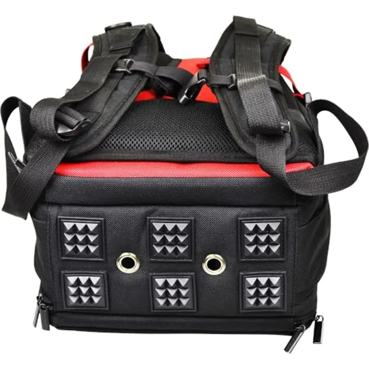 Sealife Photo Pro Rucksack (SL940), Kameratasche aus strapazierfähigem ballistischem Nylon mit gepolstertem Kamerafach und Zubehörfächern, schwarz – Bild 8