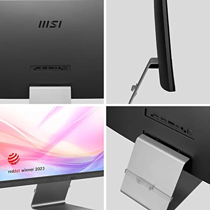 MSI Modern MD271ULDE 27 Zoll Flat LED Monitor, UHD (3840x2160), IPS Panel, USB-C 65 W, 60 Hz, Adaptive-Sync, Grau – Bild 3