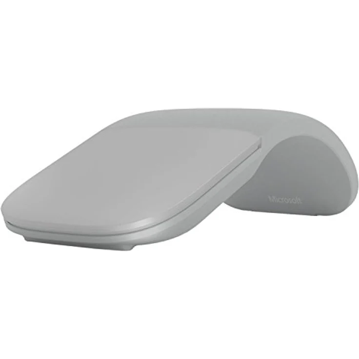 Microsoft Surface Arc – Maus, kabellos, Silber – Bild 2