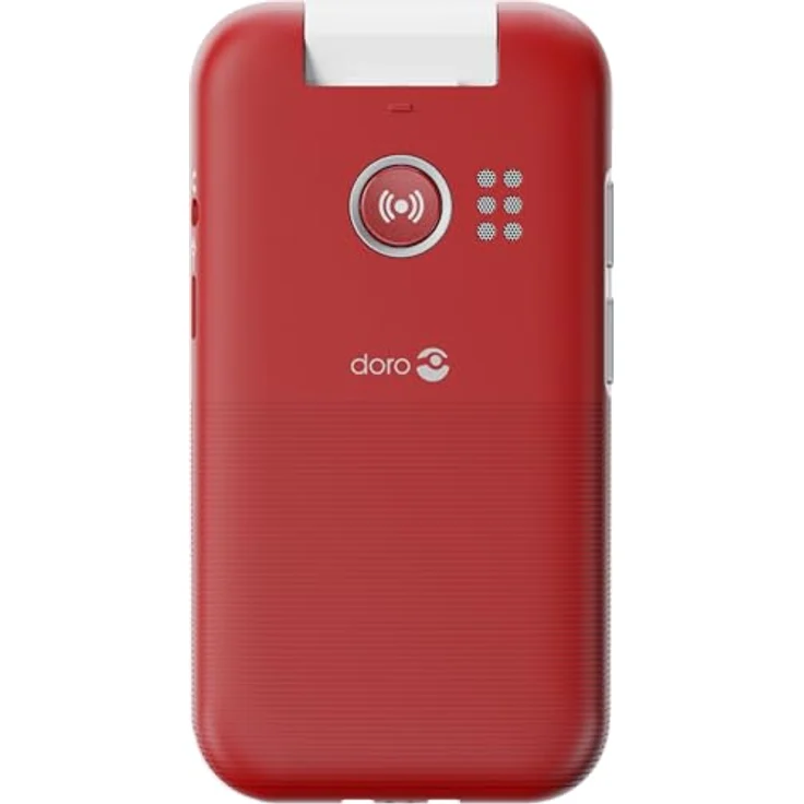 Doro Leva L20 Seniorenhandy, großes Display im Querformat – leistungsstarker HD-Sound – Kamera – Unterstützungstaste mit GPS-Ortung – Basic-Telefon ohne Internet (Rot & Weiß) by Doro – Bild 3
