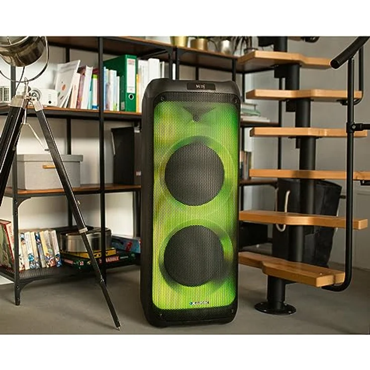 Blaupunkt Tragbarer Lautsprecher PB12DB (8 h, Akkubetrieb), Bluetooth Lautsprecher, Schwarz – Bild 4